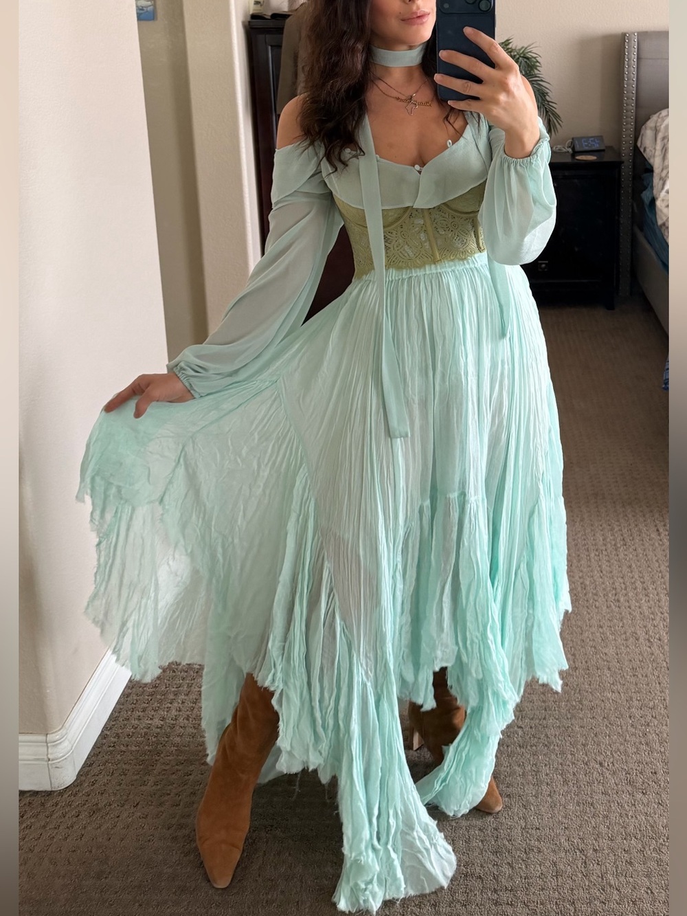 FP One Clover Maxi skirt